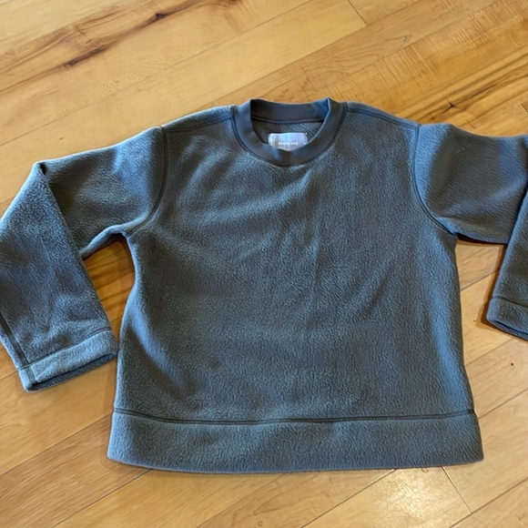 Everlane xs  sweatshirt in grey/ beige - Picture 3 of 3